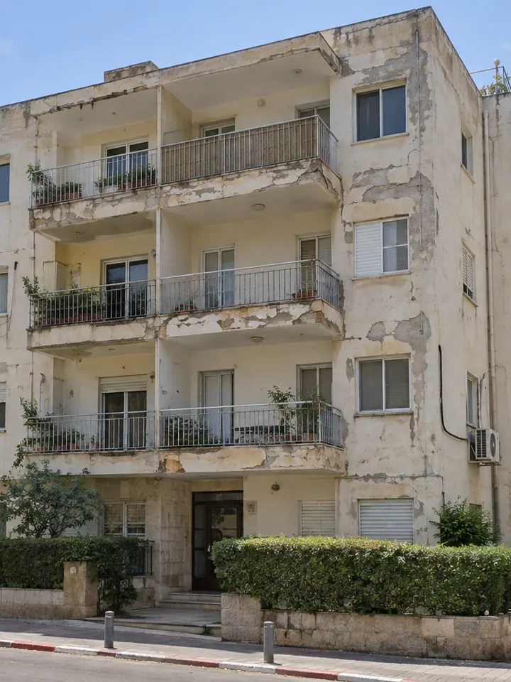 מבנים מסוכנים, לפני השיפוץ