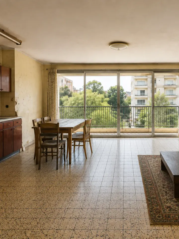 בתים ודירות, לפני השיפוץ